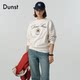 Dunst neutral style classic LOGO sweatshirt round neck pullover sweatshirt commuting versatile top UDTS5A113
