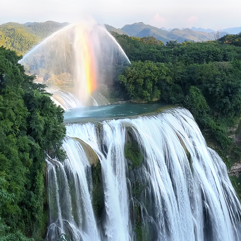 私家团贵州旅游纯玩6天5晚黄果树西江苗寨小七孔万峰林非遗体验