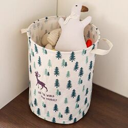 Extra-Large Dirty Laundry Basket, Toy Storage Bin, Foldable Laundry Hamper, Waterproof Fabric