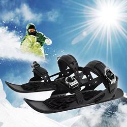 Skiing and Snowboarding Equipment Set for Children and Adults, Suitable for Outdoor Snow Play, Unisex, Includes Skates and Sled