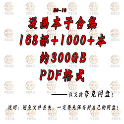 1000+ Comic Book Collection, 168 Volumes, 304Gb, Supports Online and Offline Reading, Pdf Format, Permanently Updated