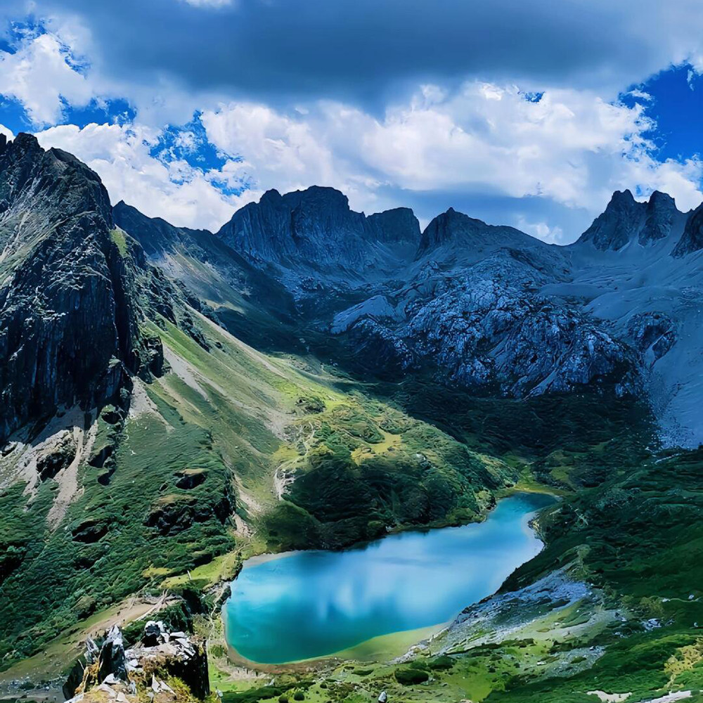 云南香格里拉阿布吉措徒步一日游丨新线丨老线丨新旧穿越 任选