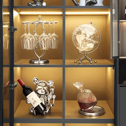 Light Luxury High-End Wine Rack, Wine Cabinet Decoration, Modern High-End Living Room Tv Sideboard, Home Furnishings