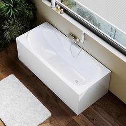 Acrylic Small Apartment Independent Seamless Integrated Household Bathtub Adult Hotel B&B Bathtub Factory Direct Sale