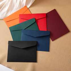 New direct selling creative hot stamping logo Western envelope, retro business invitation, thickened pearlescent cardboard 8