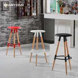 New direct selling simple bar coffee shop milk tea shop fashionable negotiation table round modern plastic Eames meal