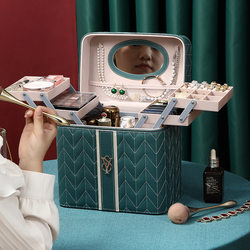 Cosmetic Case for Women 2023 New Model Portable Women's Fashionable High-End Large-Capacity Multi-Functional Storage Box Product Bag Manufacturer