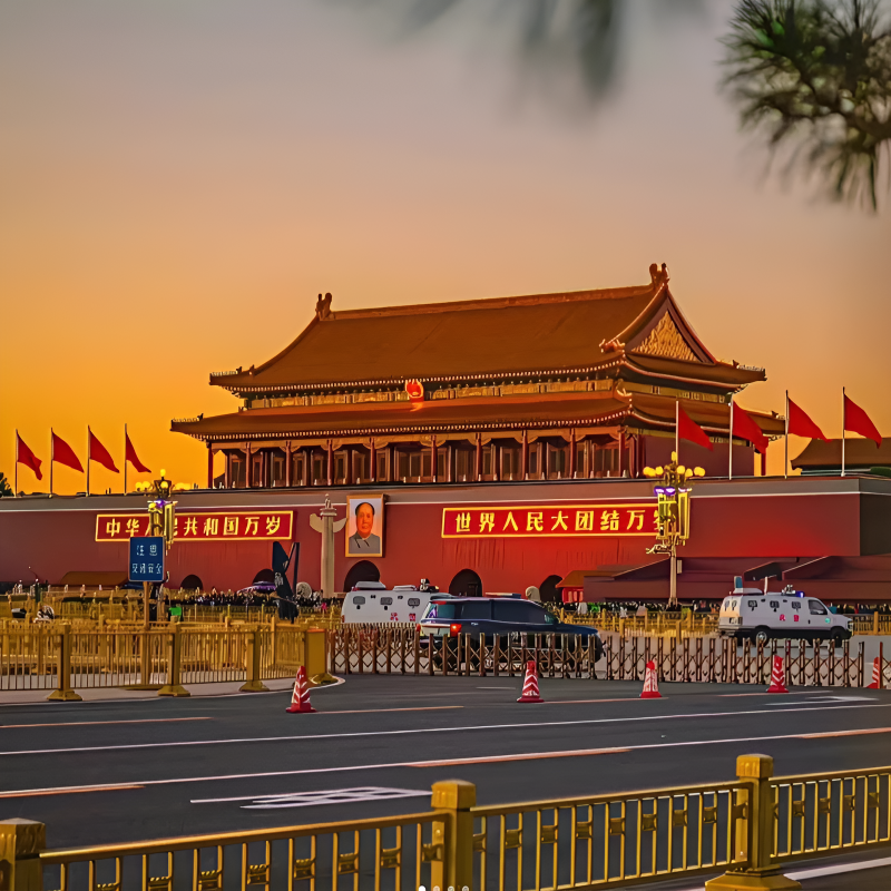 【全国出发】北京旅游长城故宫天坛升旗8人小包团含机票0购物5天