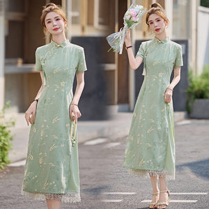 
Women's Clothing/Ladies' Boutique Dresses 2025 Summer Polyester 100%