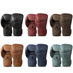 Professional Boxing Gloves for Adults, Men's Retro Fighting Gloves, Microfiber Leather Training Gloves for Real Combat, Punching Bags, and Women's Fighting