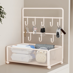 Entryway Key Storage Ornament, Decorative Box for the Entrance Door, Desktop Decoration, Shoe Cabinet Shelf, Wall-Mounted Organizer