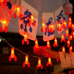 Outdoor camping atmosphere light LED colorful lights flashing string lights starry tent decoration canopy children's birthday arrangement