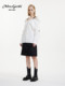 Mrs.Gerbi autumn and winter functional style workwear pocket cotton short skirt for women with belt straight versatile skirt