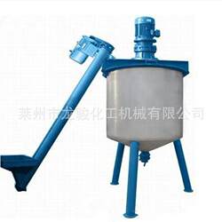 Vertical real stone paint mixing tank horizontal real stone paint mixer screw belt stainless steel real stone paint mixer