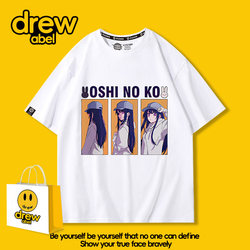 I Recommend the Children's T-Shirt Featuring Hoshino Ai and Arima Kanade, Short-Sleeved Cartoon Merchandise, 2026 Summer Round Neck