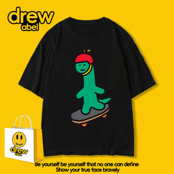 Drew Joguman Collaboration Short-Sleeve T-Shirt for Men, Summer Half-Sleeve Bragio Merchandise Clothing Tee