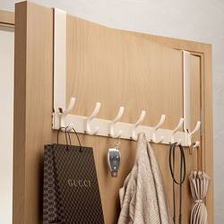 Over-The-Door Hook Hanger, No-Drill Door Hanger, Clothes Hook, Bedroom Door Back Clothes Organizer Rack