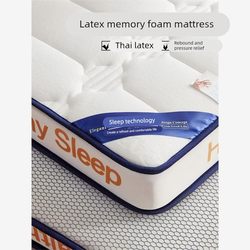 Latex Memory Foam Bed Mattress Pad Tatami Sponge 1.5m1.8 Mattress