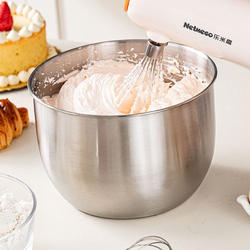 304 Stainless Steel Bowl Baking Tool Deepened Egg-Beating Bowl Cake Container Whipping Cream Mixer Special for Baking