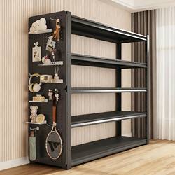 Household Shelves, Multi-Layer Floor-Standing Storage Racks for Living Room, Balcony, Kitchen Storage Racks, Miscellaneous Items Organizing Iron Racks