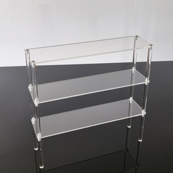 Acrylic Cosmetics Display Rack, Skin Care Product and Perfume Storage Box, Multi-Layer Transparent Display Cabinet Storage