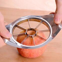 Stainless Steel Apple Cutting Tool, Large Fruit Divider, Multifunctional Peeling and Core Removal Tool, Household Set Mold
