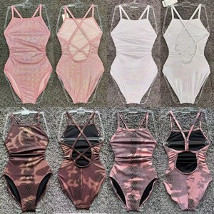 
AEMIA Girls' Professional Triangle One-piece Swimsuit Women's Small and Medium-sized Youth Children's Training and Competition Swimwear