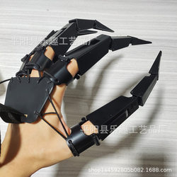 Mechanical Claw Gloves, Black Technology Gloves, Robot Gloves, Bionic Mechanical Gloves, Alien-Shaped Gloves, Black Dragon Ghost Hand