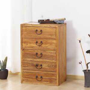 
Old elm chest of drawers bedroom furniture drawer storage cabinet living room Chinese style chest of drawers wooden storage cabinet chest of drawers