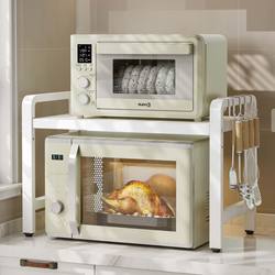 【Pressure Resistant King】Thickened Kitchen Microwave Oven Rack Multifunctional Countertop Oven Rice Cooker Storage Rack Kitchen