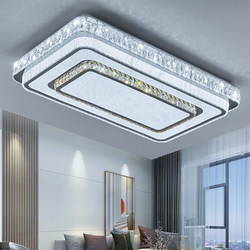 Juncheng Light Luxury Crystal Ceiling Lamp 2025 Living Room New Atmospheric Three-Layer Modern Casual Whole House Zhongshan Lamps