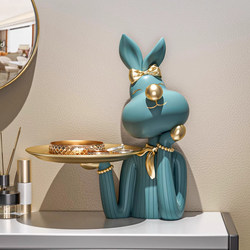 Entryway Key Storage Ornament, Light Luxury and High-End Feel, Shoe Cabinet Decoration at the Entrance, Living Room Foyer Tabletop, Housewarming Gift