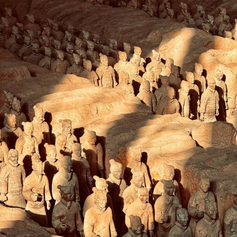 西安4天3晚私家团陕西历史博物馆/兵马俑/华山/钟鼓楼/大唐不夜城