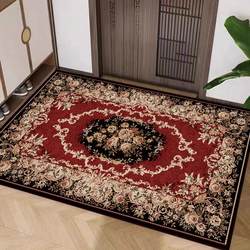Entrance Door Mat, Water-Absorbent and Dirt-Resistant Doormat, Household Red Festive Mat, New Year's Floor Mat