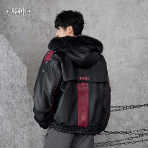 
[Genshin Official] Leosley Theme Impression Series Cotton PU Hooded Jacket Genshin