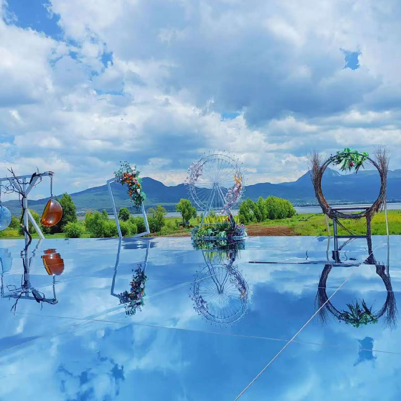 丽江出发玉龙雪山大索道大理洱海游艇大理三塔梦想5天可拼房0自费