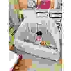 Mongolian Yurt-Style Children's Mosquito Net, Full-Coverage Home Playhouse, Baby Sand Play Tent, Toy Storage and Organization Tool