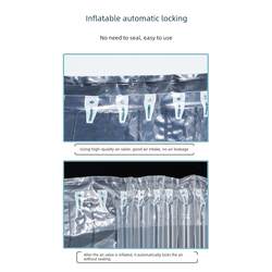 Air Column Bag Roll Material for Express Packaging, Shockproof Packaging Bag, Anti-Collision Bubble Film, Airbag Bag, Cushioning Bubble Bag, Bubble Column