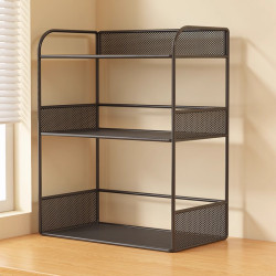 Desktop Storage Rack, Desk Countertop Multi-Layer Shelf, Cup Holder, Desk Workstation, Dining Table, Water Cup, Tea Set Storage and Organization Rack
