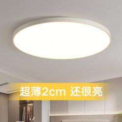 Led Ceiling Light Modern Minimalist Bedroom Light Ultra-Thin Full Spectrum Master Bedroom Kitchen Balcony Corridor Three-Proof Main Light Fixture