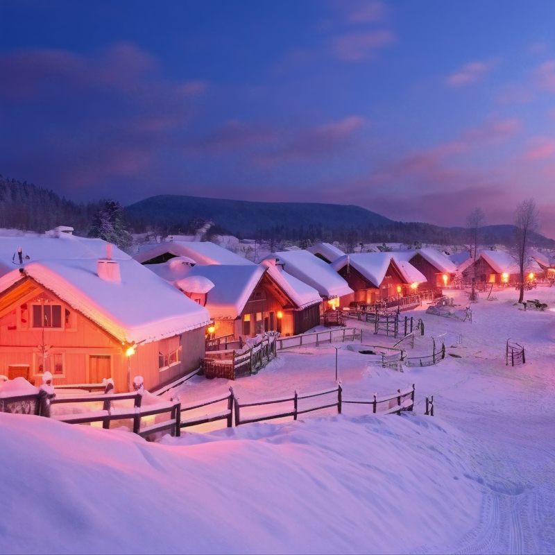 哈尔滨6天5晚跟团旅游|雪乡亚布力滑雪高山缆车雪地温泉中央大街