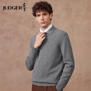 
[Including Cashmere] Zhuangji Men's Wool Sweater 2025 Autumn and Winter Polo Lapel Sweater Commuting Warm Business Men's Wear