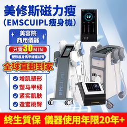 Slimming Beauty Device Uses Magnetic Therapy to Slim down and Tighten, Creating Peach Buttocks and a Six-Pack Abs, Suitable for Fitness and Beauty Salons