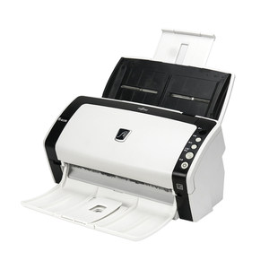 Fujitsu double-sided color high-speed scanner for fast scanning of A4 paper documents for express delivery, continuous and fast fully automatic scanning machine