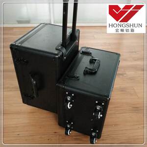
All-black tie rod manufacturer hot-selling black classic aluminum tie rod instrument anti-color shock equipment frame trunk plastic rack tool hand