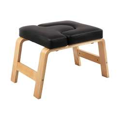 Wooden yoga inversion bench shoulder stand god auxiliary inversion chair yoga auxiliary fitness equipment supply