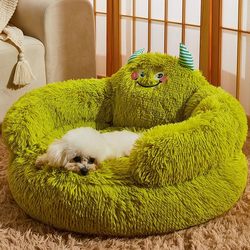 Dog Kennel, Winter Warm Dog Bed, Small and Medium-Sized Dog Teddy Kennel, Universal Dog Sleeping Mat for All Seasons, Winter Pet Supplies