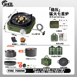 Outdoor voltage regulator portable cooker split gas stove