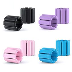 Weight-Bearing Wristbands for Men and Women, Suitable for Dance, Yoga, Running, Silicone Wristbands, Leg and Hand Straps for Training, Leg Fitness Bands