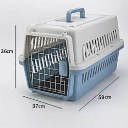 Cat-Specific Airline Crate, Cat Cage, Portable Pet Transport Crate, Car-Mounted Dog Crate, Portable Plastic Cat Box